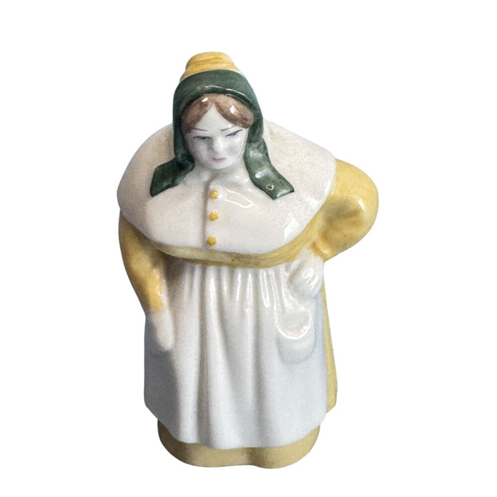 1976 Royal Worcester French Cook Candle Snuffer Hand-Painted Figurine England